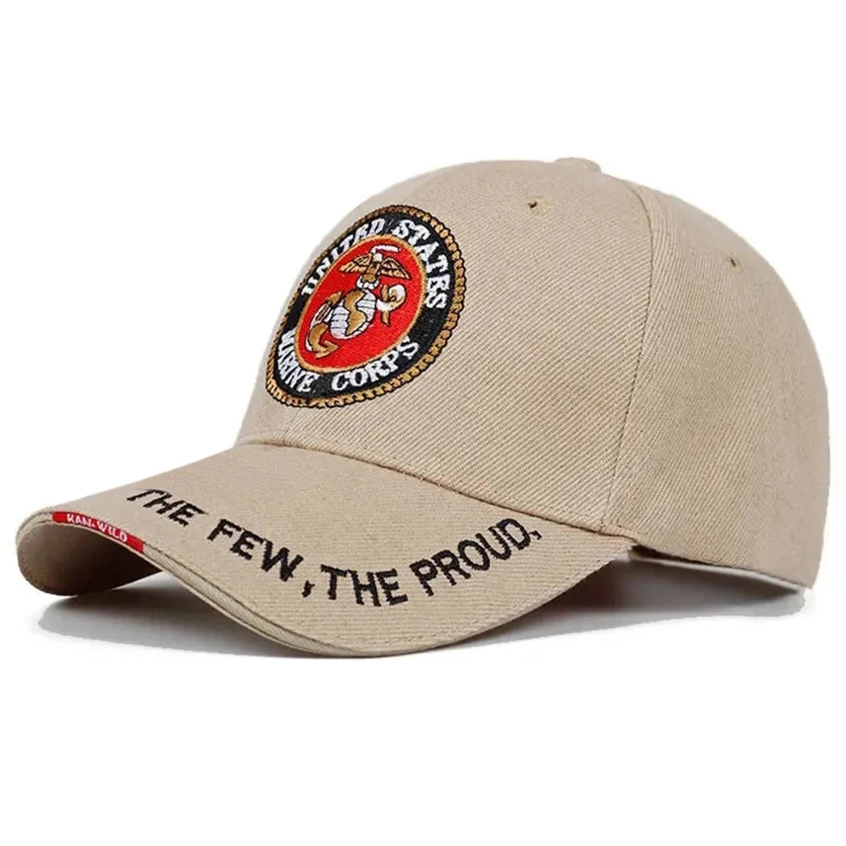 Unisex United States Marine Corps Embroidered Baseball Cap Spring Autumn Outdoor Adjustable Casual Hats Sunscreen Hat