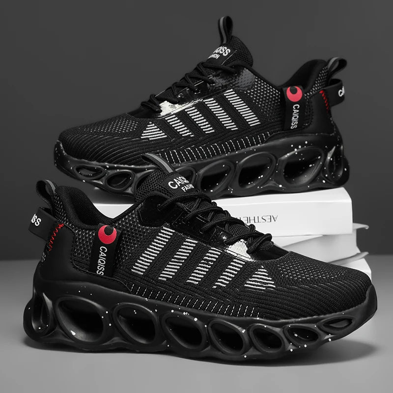 Men's Casual Shoes – Shock-Absorbing – Breathable Lace-Up – EVA | KIMLUD