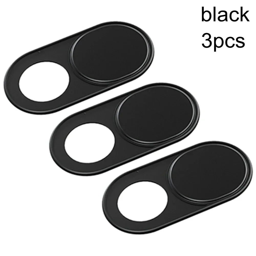 Metal Webcam Cover Camera Magnet Slider Shutter Privacy Protect Sticker for Laptop Tablet Phone Ultra Thin Privacy Sticker