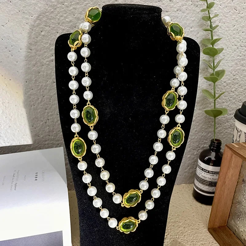Necklaces – Pearl Necklace – Pearl | KIMLUD