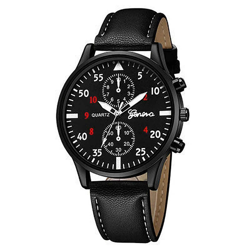 Top Brand Luxury Men's Watch Fashion Watch For Men Watch Sport Watches Leather Casual Wristwatch Reloj Hombre erkek kol saati