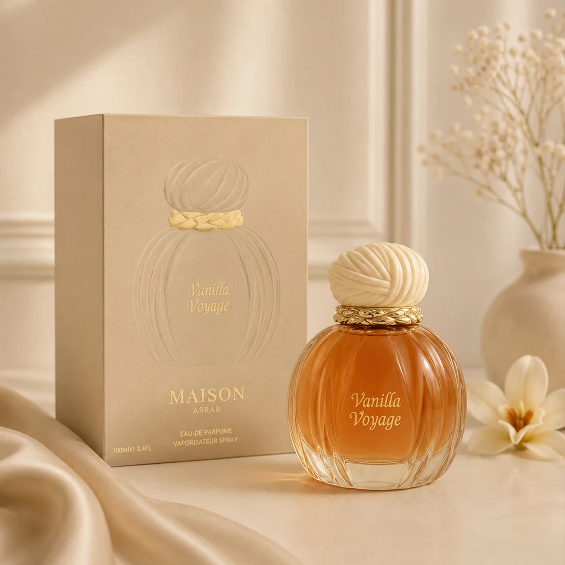 Vanilla Oriental Luxury Fragrance — Amber | KIMLUD