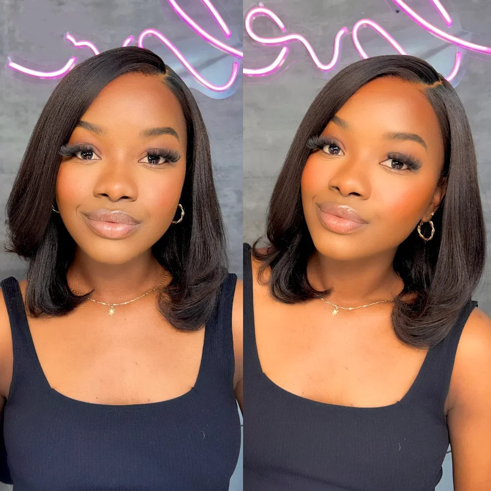 Lace Front Wig – 13x4 HD Lace Front – Remy Human Hair – Transparent | KIMLUD