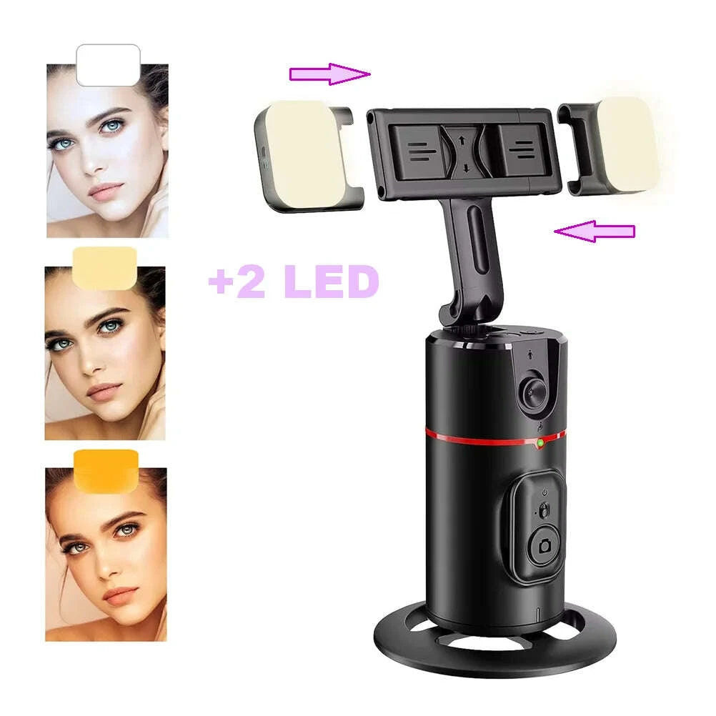 auto-face-tracking-tripod-360°rotationno-app-gesture-recognition-phone-camera-mount-smart-shooting-phone-holder-for-live-videokimludkimlud-35561944