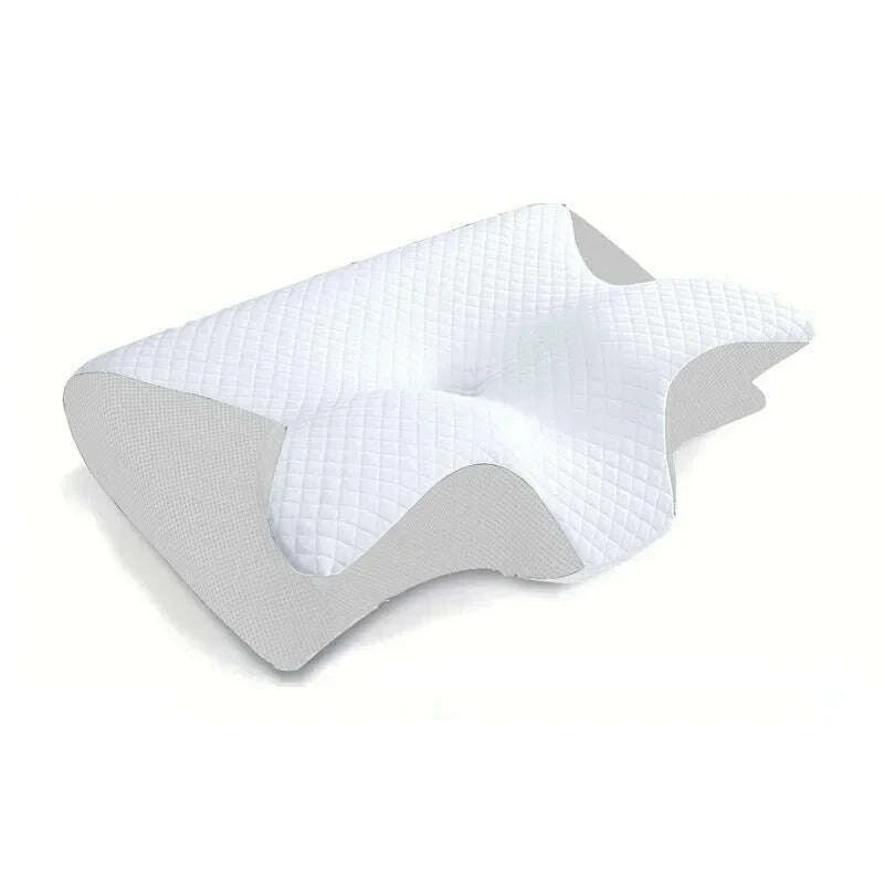 1pc-memory-foam-cervical-pillow-2-in-1-ergonomic-contour-orthopedic-pillow-for-neck-pain-contoured-support-pillowsneck-pillowkimlud-womens-fashion-34604316