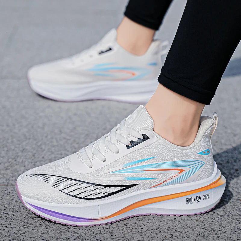 Running Shoes Men Mesh Breathable Outdoor Sports Flat Casual Mesh Walking Comfortable Tennis Shoes for Man Sneakers