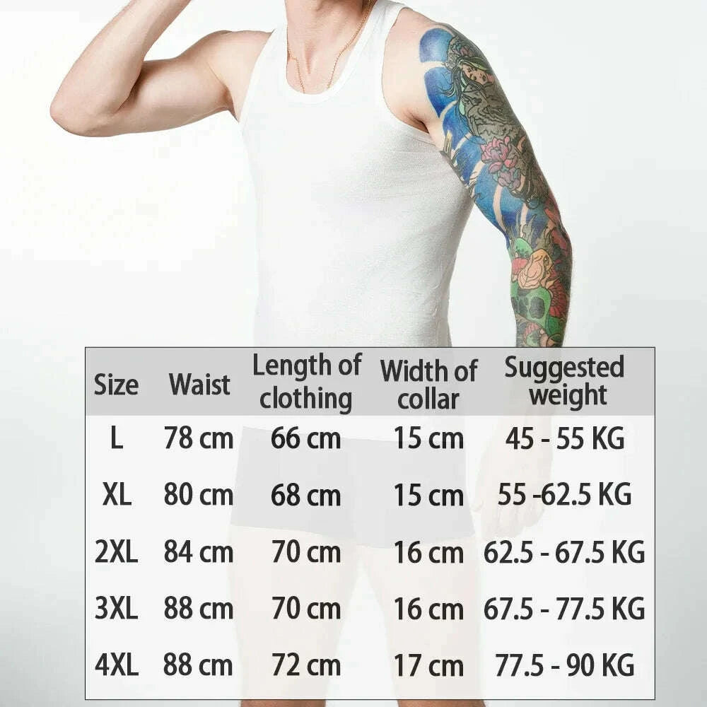 KIMLUD, Men Vest Pure Cotton Breathable Solid Motion Men’s Underwears Cotton Undershirts L-4XL Waistcoat For Men Sports Fitness Vest, KIMLUD Womens Clothes