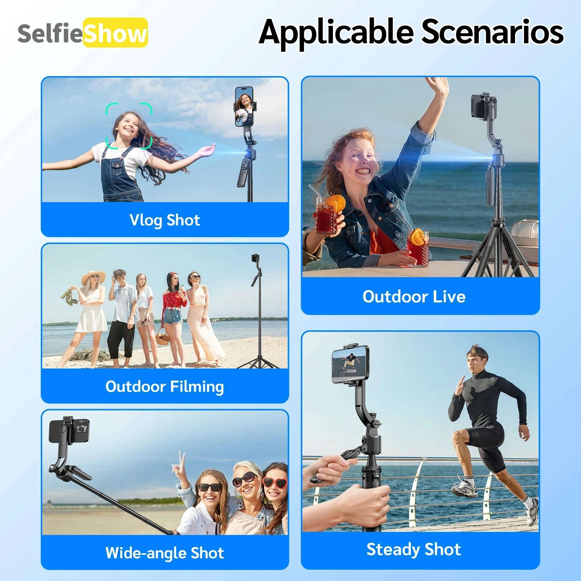 c17-tripod-360°auto-rotation-ai-tracking-remote-control-bluetooth-shooting-quadrapod-selfie-stick-stabilizer-optional-fill-lightkimludkimlud-35561845