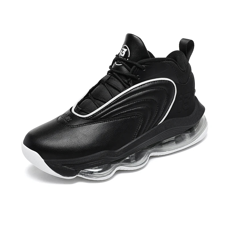 Chunky Sneakers Plus Size 45 Mens Designer Air Cushioned Basketball Shoes Fashion Casual Leather Height Increased Platform Shoes