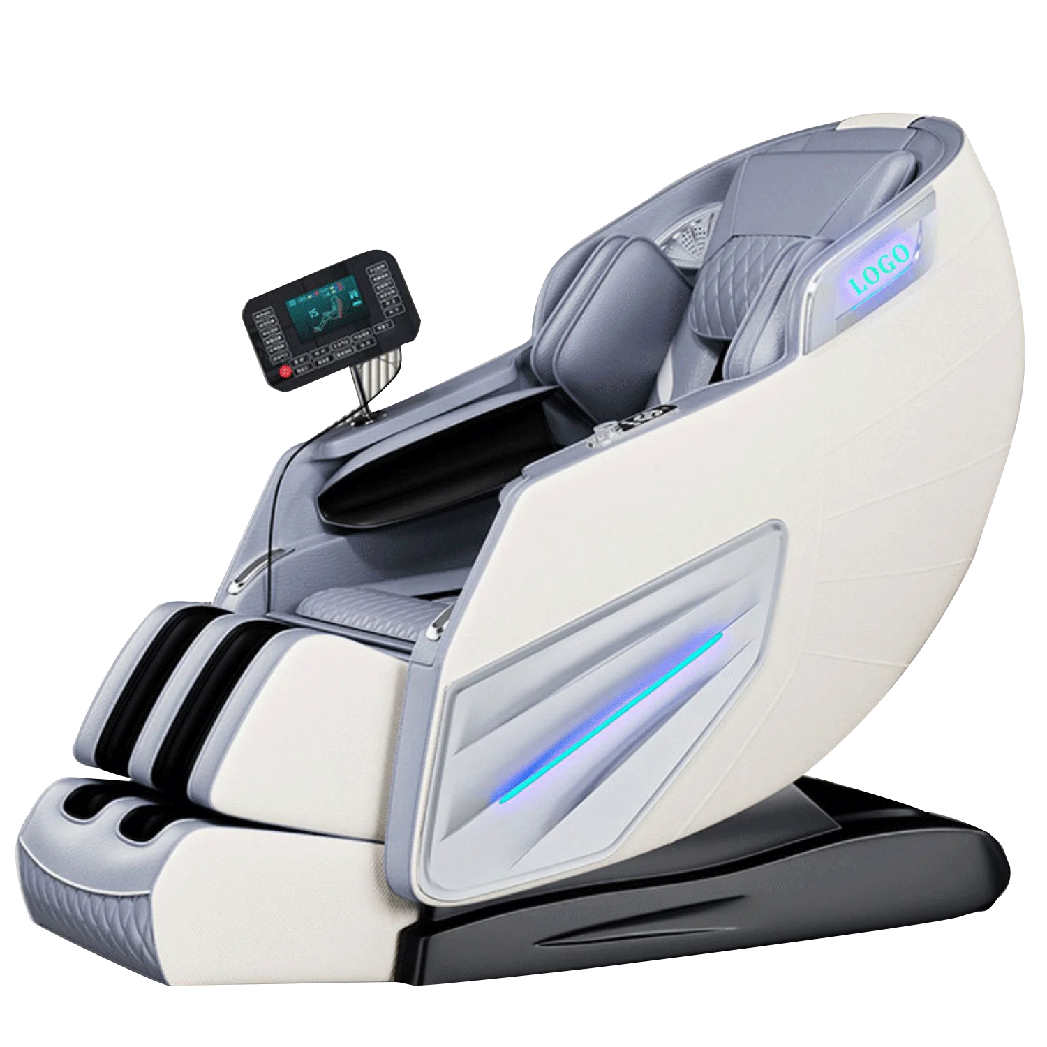 3 Year Warranty UKLife 4D SL-Track Full Body Air Bag Zero Gravity Luxury Electric Massager Chairs For Office Massage Sofa - KIMLUD