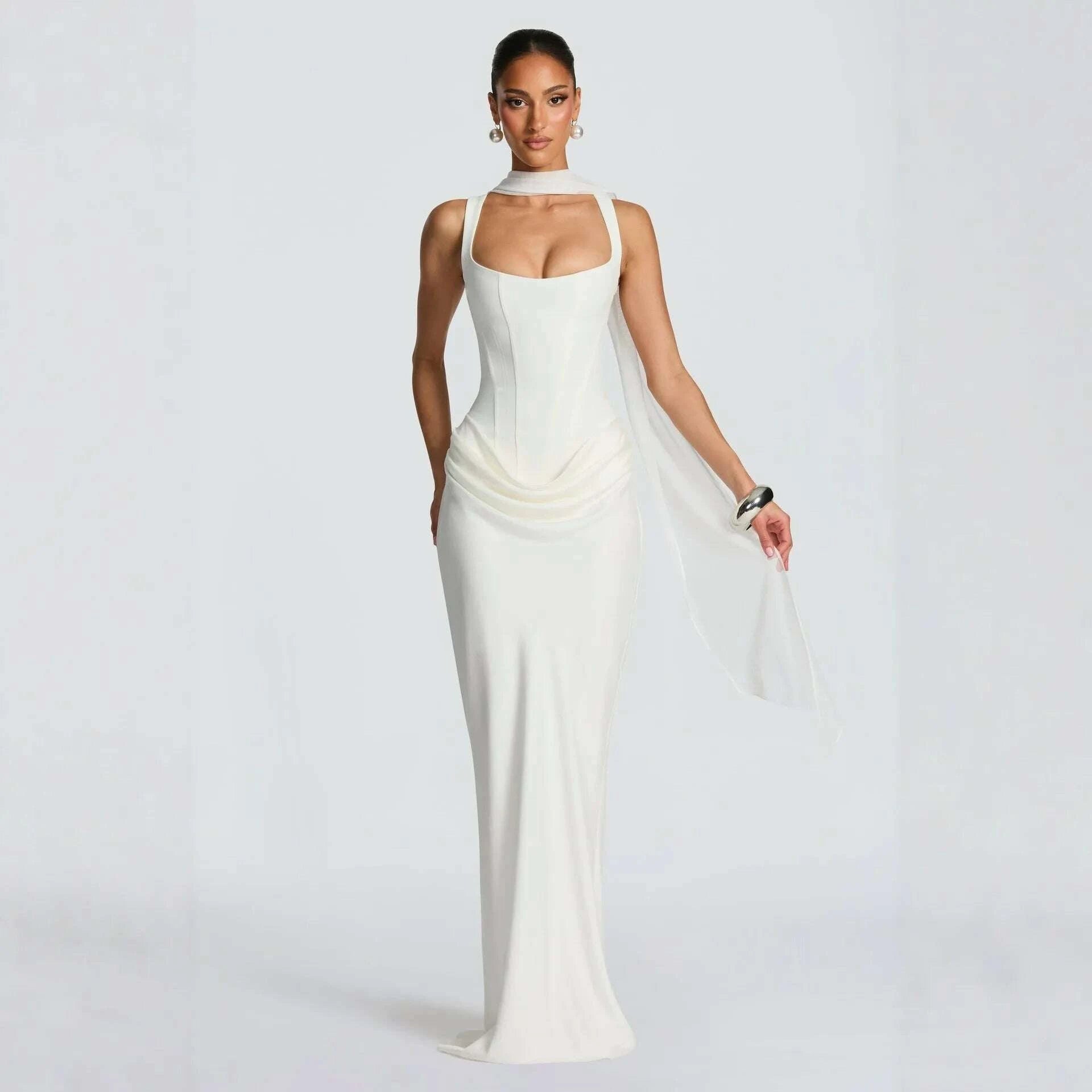 womens-casual-long-sleeved-slim-fit-fishbone-pure-desire-suspender-jumpsuit-long-skirt-slim-fit-solid-color-hip-hugging-dresskimludkimlud-35578147