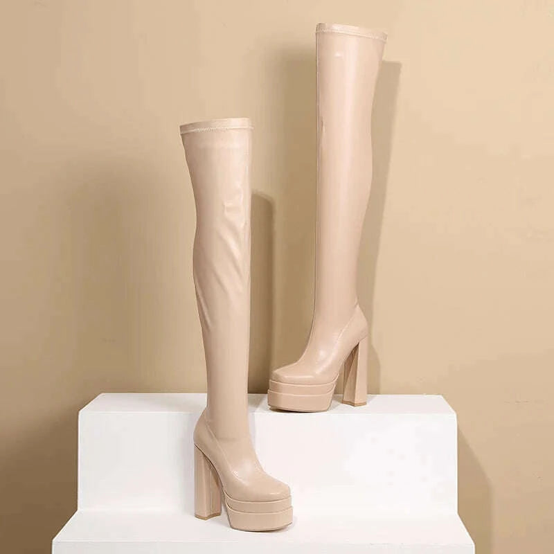 square-toe-super-high-three-layer-platform-fashion-womens-over-the-knee-boots-thick-heel-side-zipper-slip-on-plush-lining-bootskimlud-womens-fashion-34623003