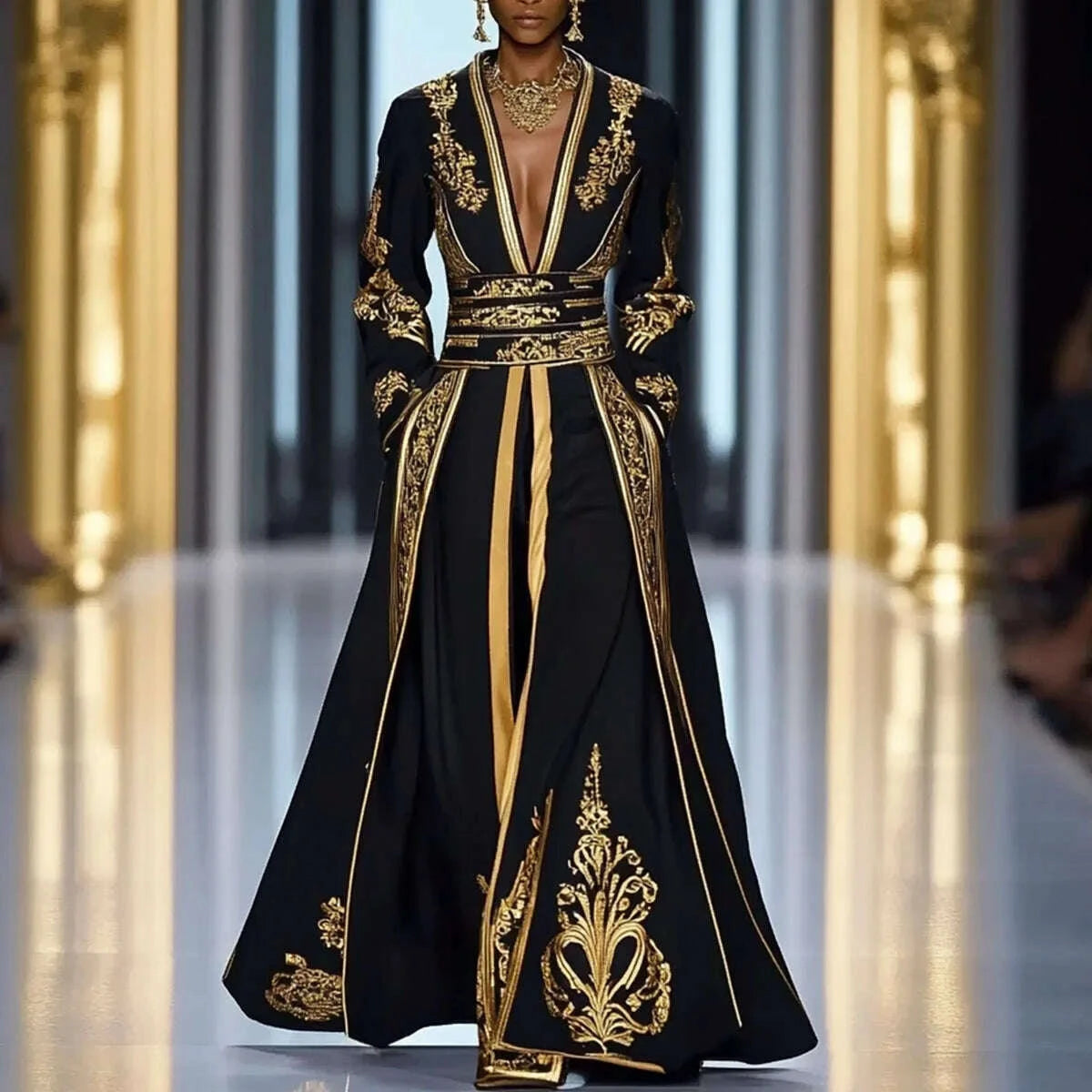 sexy-v-neck-elegant-womens-dress-pockets-pleated-a-line-ethnic-floral-printed-long-sleeve-retro-muslim-fashion-dresseskimlud-womens-clothes-35082875