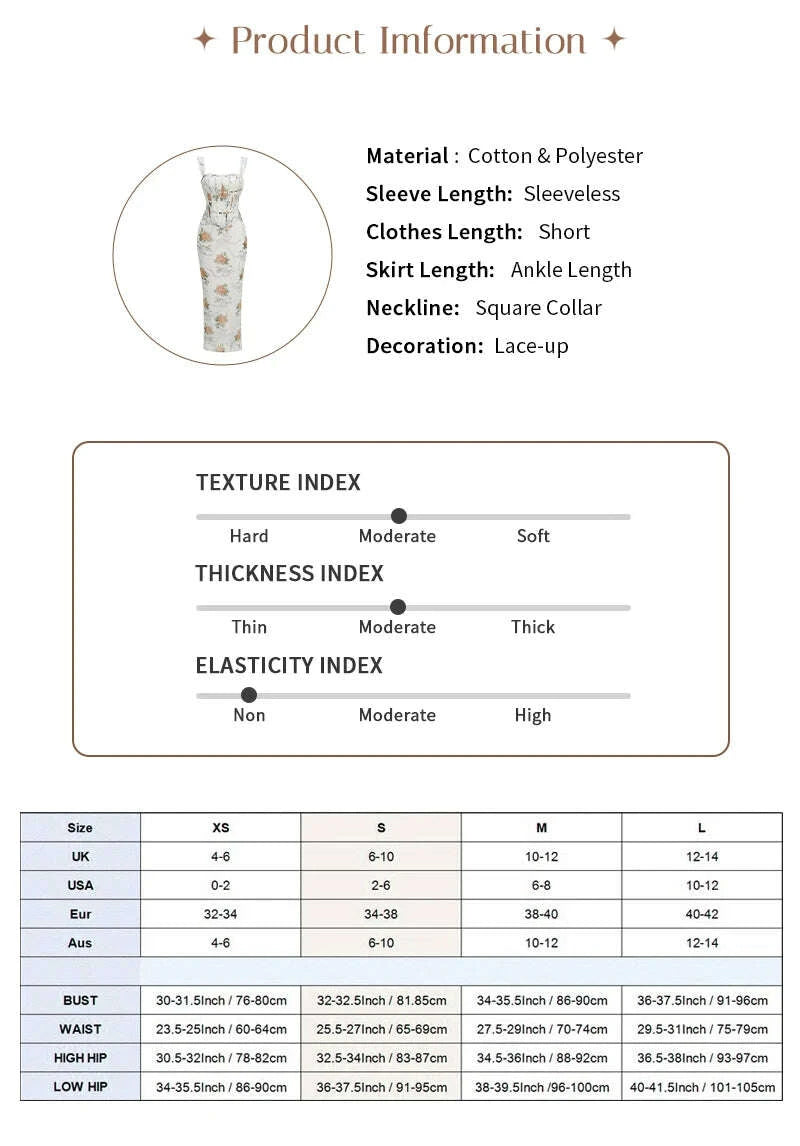 KIMLUD, VC Garden Romantic Elegance White Floral Print Off-Shoulder Lace-Up Gown Fashion Sexy Maxi Dress, KIMLUD Womens Clothes