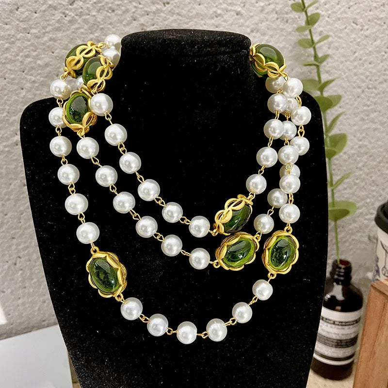 Necklaces – Pearl Necklace – Pearl | KIMLUD