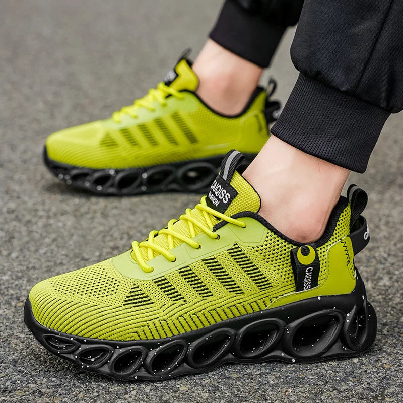 Men's Casual Shoes – Shock-Absorbing – Breathable Lace-Up – EVA | KIMLUD