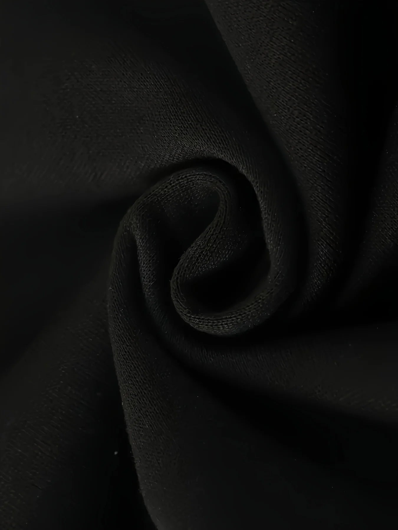 Knit Polyester Dress Three Heart Print Pockets — Black | KIMLUD