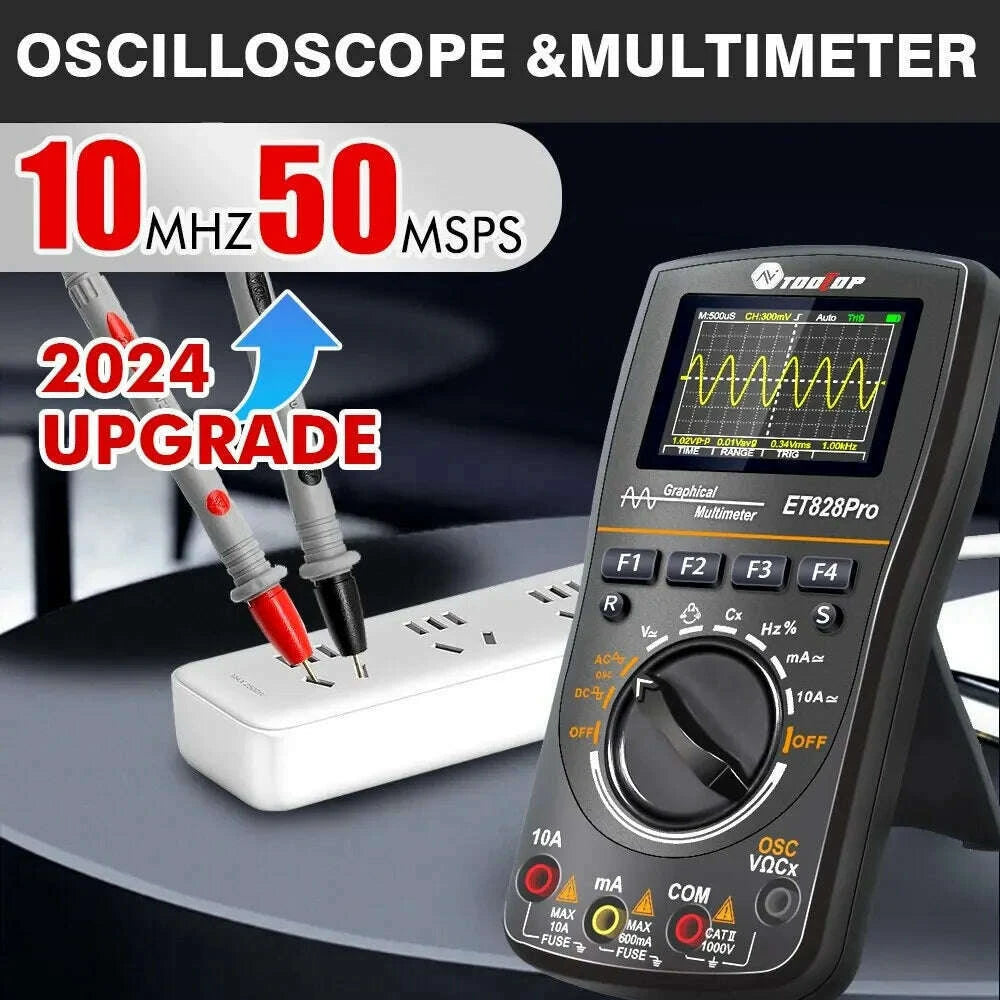 tooltop-et828pro-10mhz-50mpss-handheld-oscilloscope-6000-counts-true-rms-multimeter-voltmeter-ammeter-automotive-oscilloscopekimlud-womens-fashion-34613880