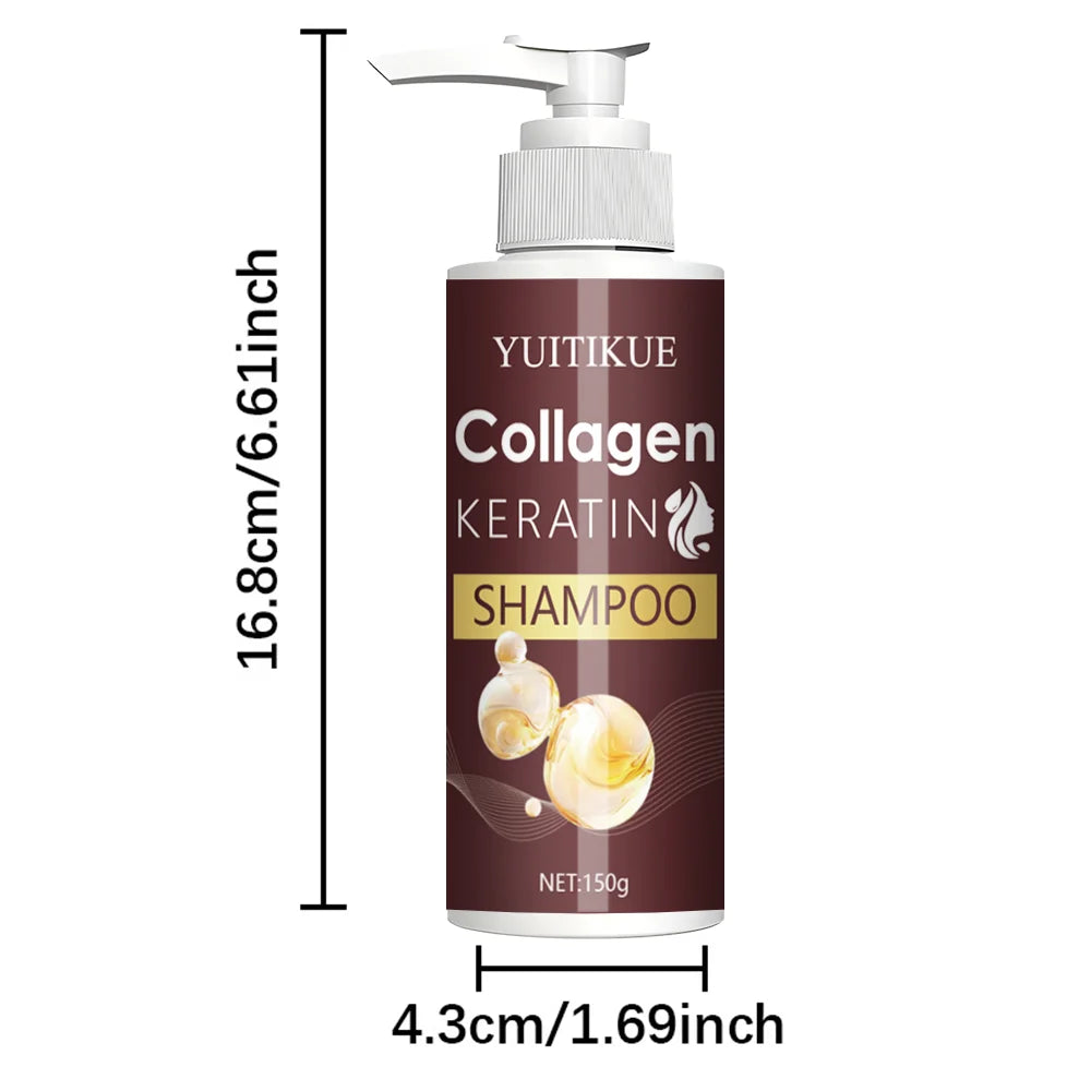 Argan Oil Shampoo Nourishing for Dry Hair — Deep Burgundy | KIMLUD