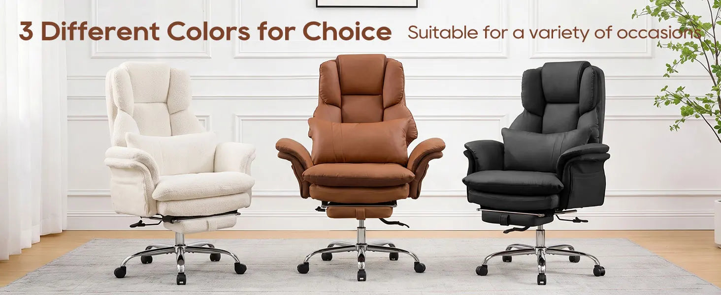 Office Chair – Big and Tall Executive Criss Cross – Ergonomic | KIMLUD