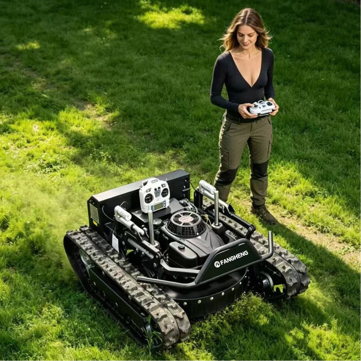 Robot Lawn Mower – High Power Hybrid – Remote | KIMLUD