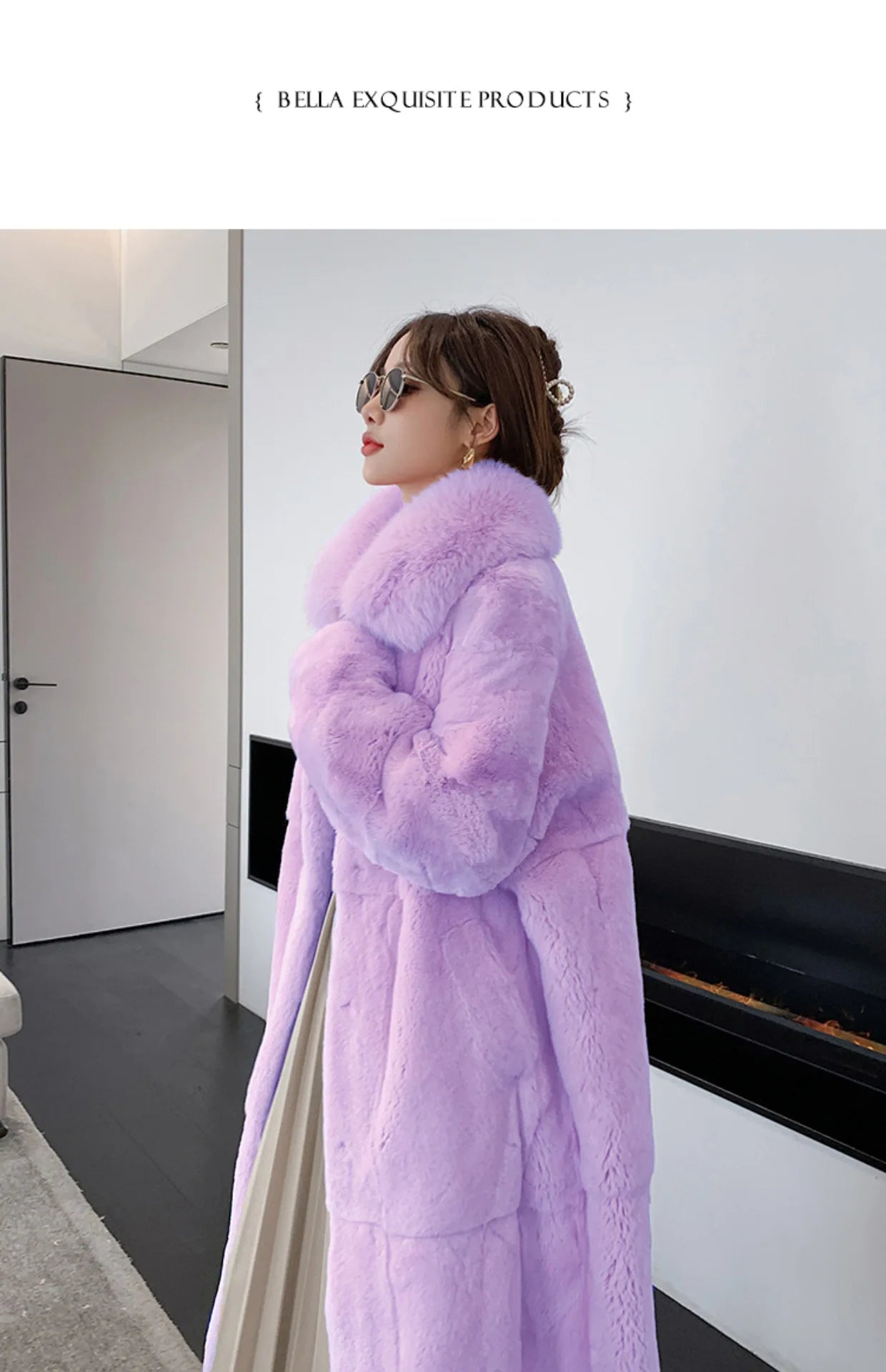 5XL Oversized Autumn Winter Faux Fur Coat Women Loose Long Plush Jackets Thick Warm OverCoat Female Large Fur Collar Parka 2023