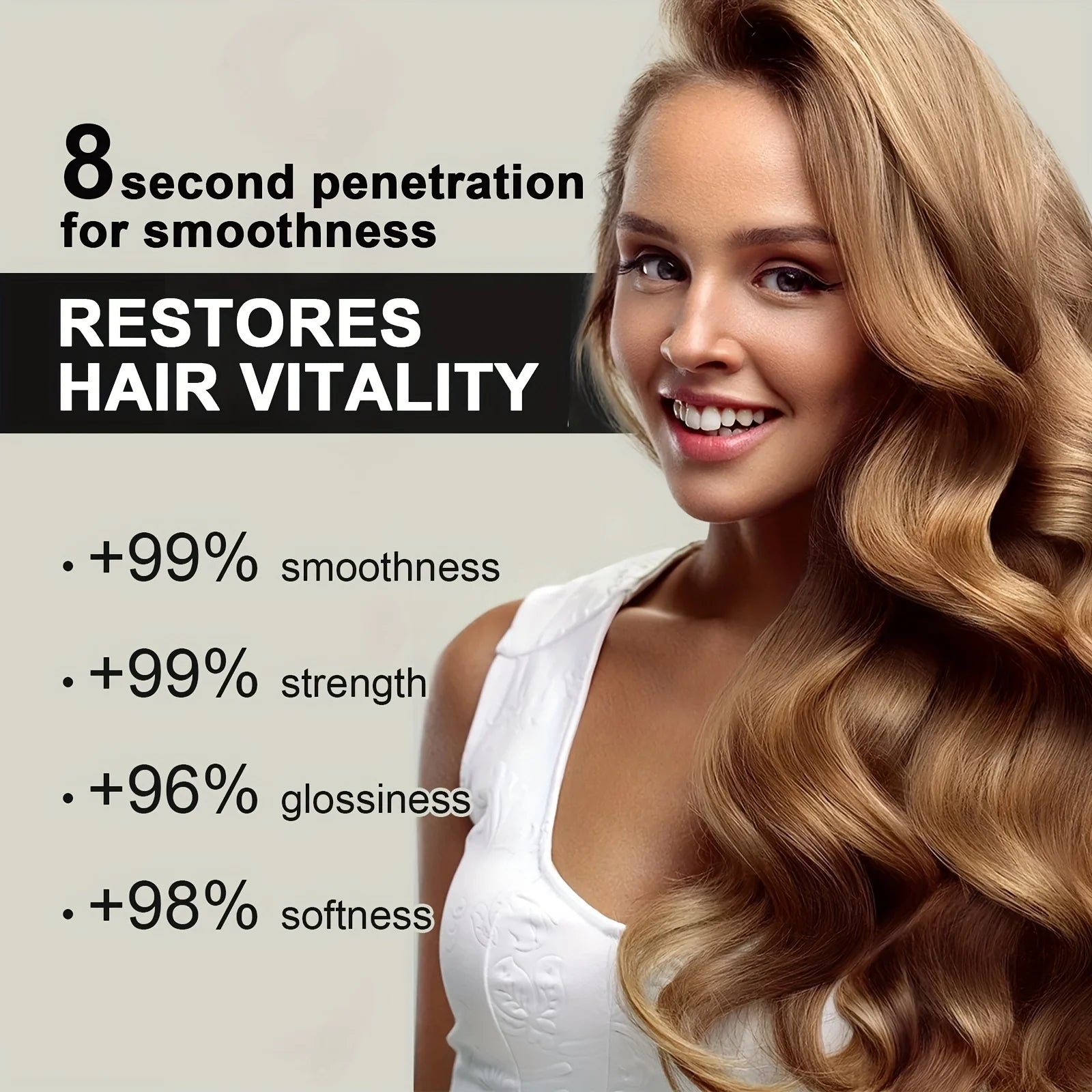 100G 8-Second Keratin Professional Hair Cream Containing Coconut Oil And Glycerin Moisturizing Hair Facial Mask for All Types