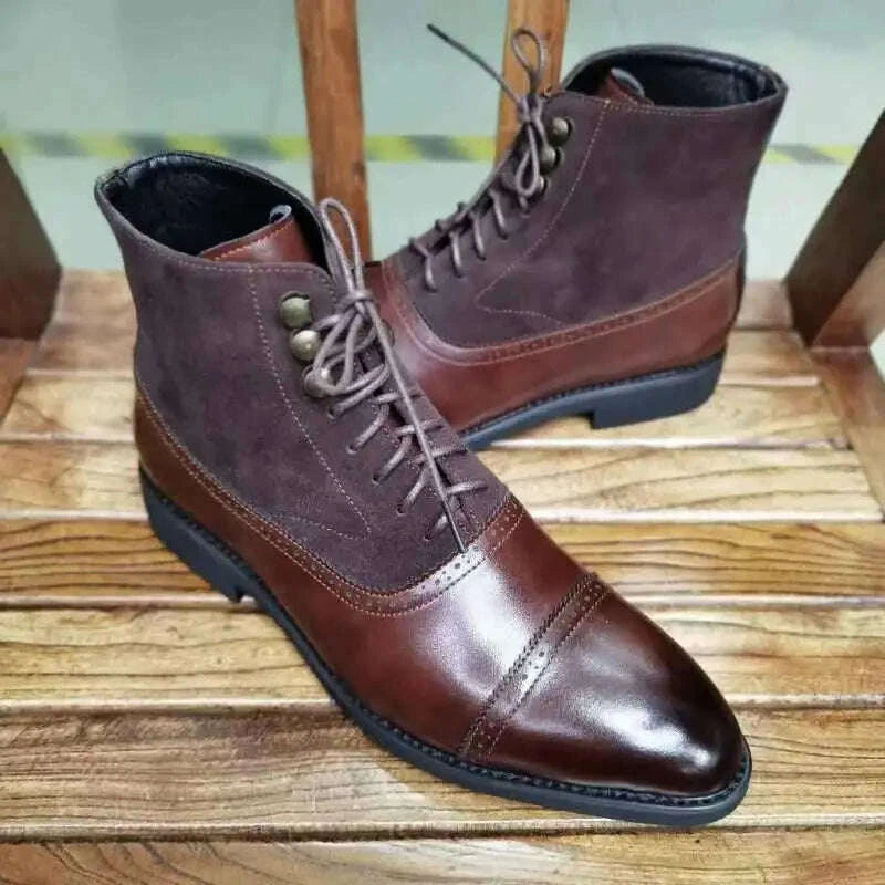 large-size38-46-men-short-boots-brown-bullock-flock-lace-up-square-toe-handmade-business-ankle-shoes-for-menkimlud-womens-fashion-34601758