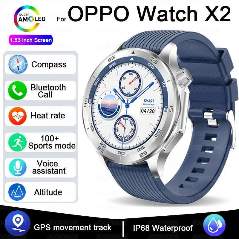 oppo-watch-x2-latest-bluetooth-call-smartwatch-men-gps-nfc-health-monitoring-ip68-waterproof-watch-amoled-hd-screen-smart-watchkimlud-womens-fashion-34608952