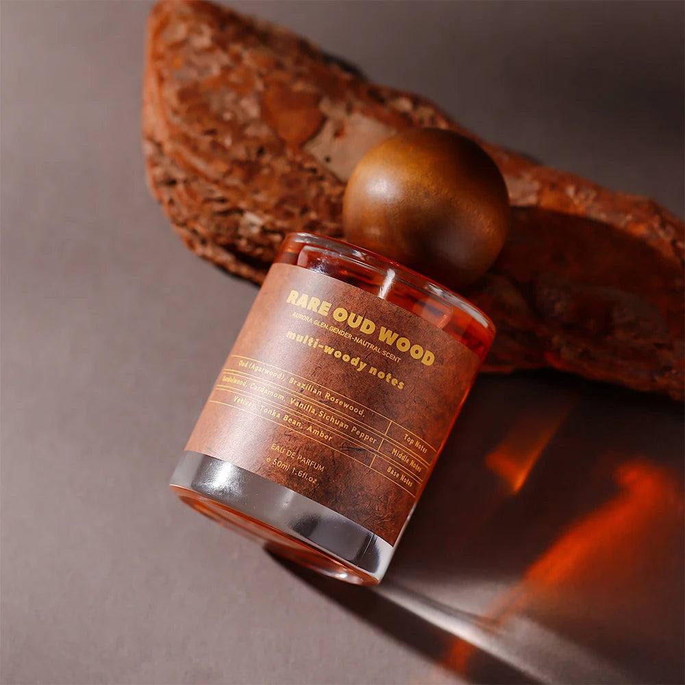Oud Wood Multi-Woody Unisex Luxe Perfume — Amber | KIMLUD