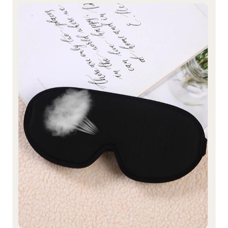 3D Sleep Mask Blindfold Sleeping Aid Eye Mask Soft Memory Foam Face Mask Eyeshade 99% Blockout Light Slaapmasker Eye Cover Patch