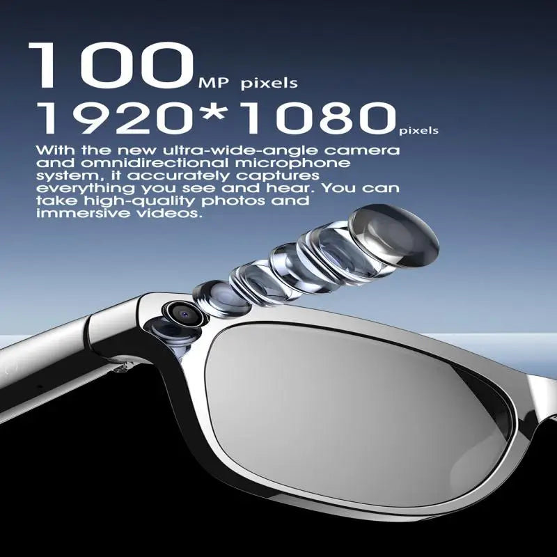 Xiaomi 4K HD Smart Glasses AI GPT Camera Bluetooth Call 260Mah Battery Voice Assistant Translate Identify Objects Smart Glasses