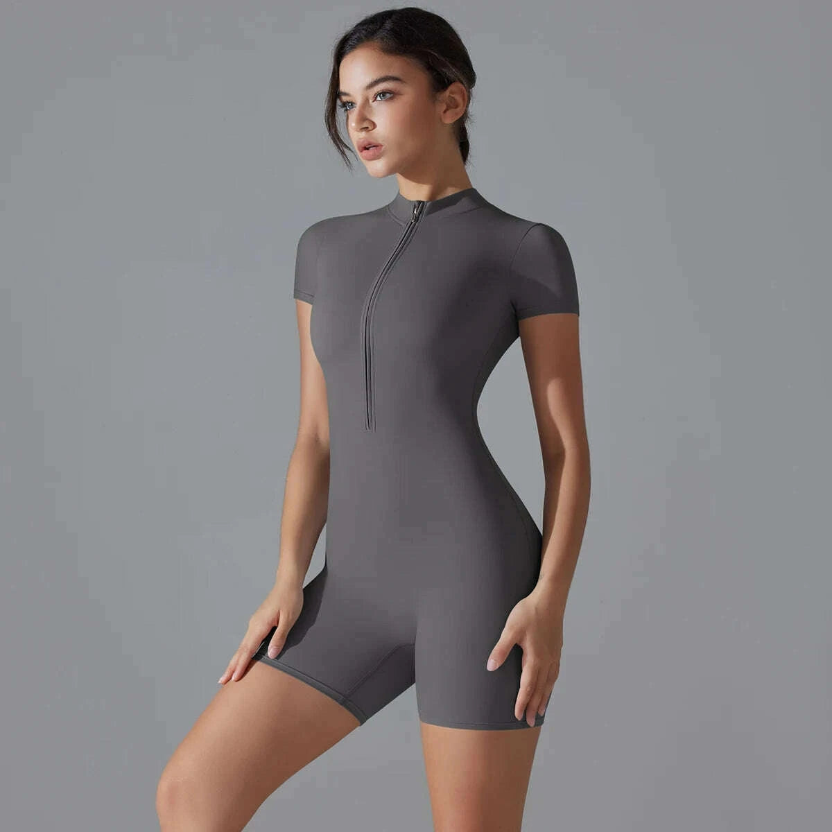 yoga-set-womens-jumpsuits-one-piece-suit-zipper-short-sleeve-gym-push-up-workout-clothes-fitness-bodysuit-sportswear-tracksuit-kimlud-kimlud-33913985