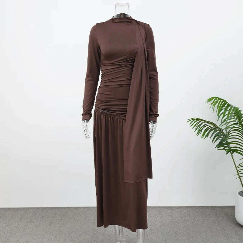 fashion-brown-pleated-long-sleeve-dress-women-elegant-o-neck-bodycon-prom-robes-2025-new-summer-lady-street-party-dresseskimlud-womens-fashion-34617787