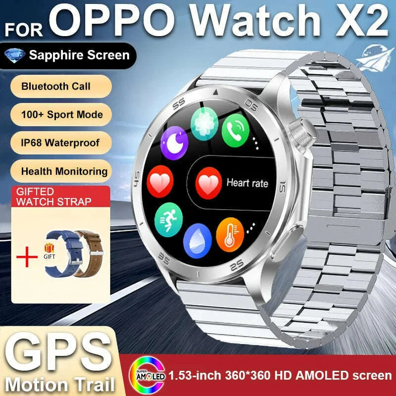 2025-new-oppo-wanch-x2-max-outdoor-sports-men-smartwatch-gps-motion-trajectory-compass-amoled-screen-ip67-waterproof-smart-watchkimlud-womens-fashion-34608906