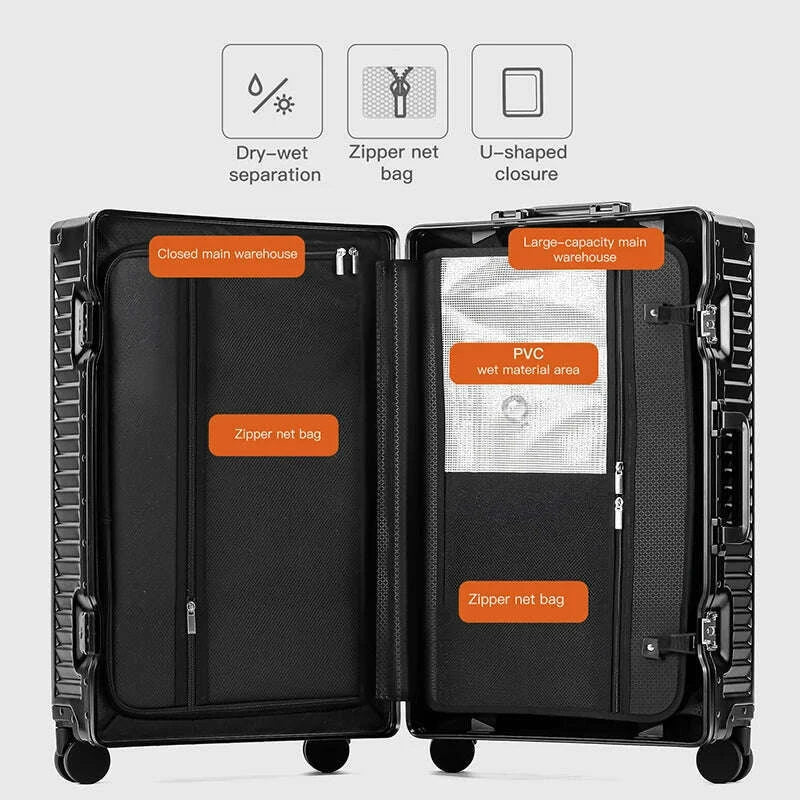 sushimu-20-inch-all-aluminum-magnesium-alloy-luggage-with-front-opening-trolley-suitcase-carry-on-suitcase-metal-travelkimlud-womens-fashion-34613075