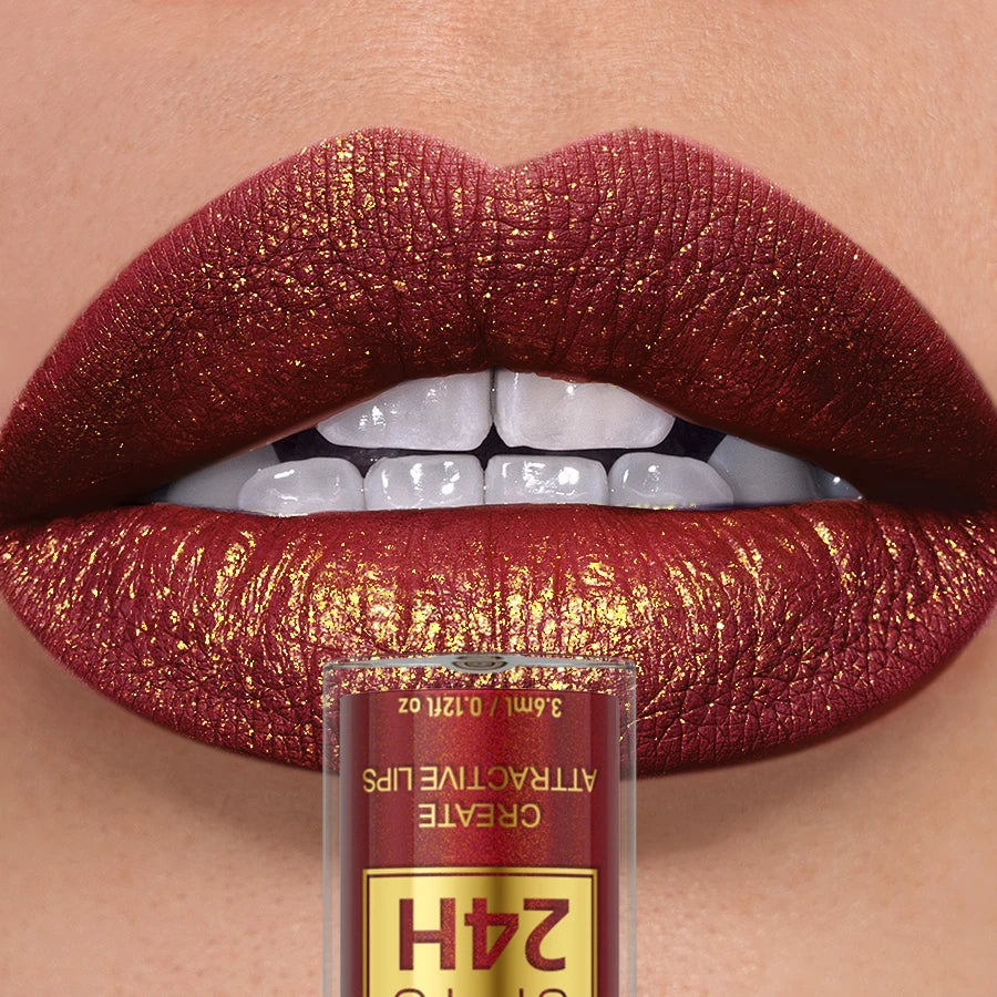 1PC Glitter Metallic 14 Colors Lip Glaze Shiny Long Lasting Lip Gloss Liquid Lipstick Korean Makeup Lip Oil Lip Tint Gifts