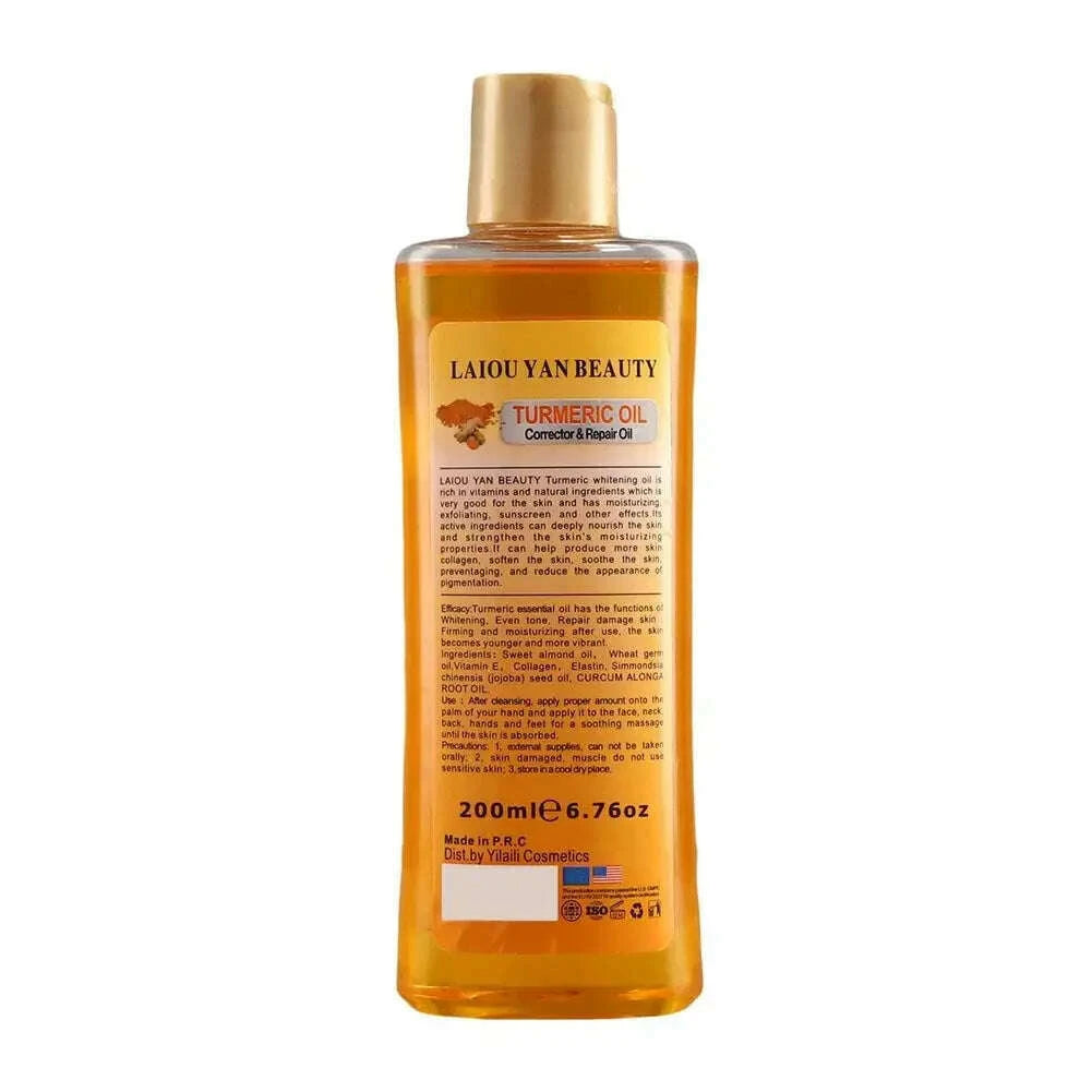 200ml-turmeric-oil-essential-oil-ginger-deep-hydration-moisturizer-nourishing-smoothing-face-serum-oil-moisturizer-skin-carekimlud-womens-fashion-34599247