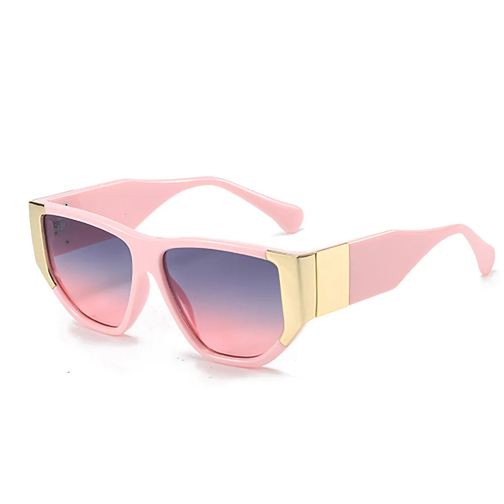 2025 New Fashionable Colorful Women Sunglasses Decorated Gradient Lenses Trendy Accessories for Women and Men Sunglasses