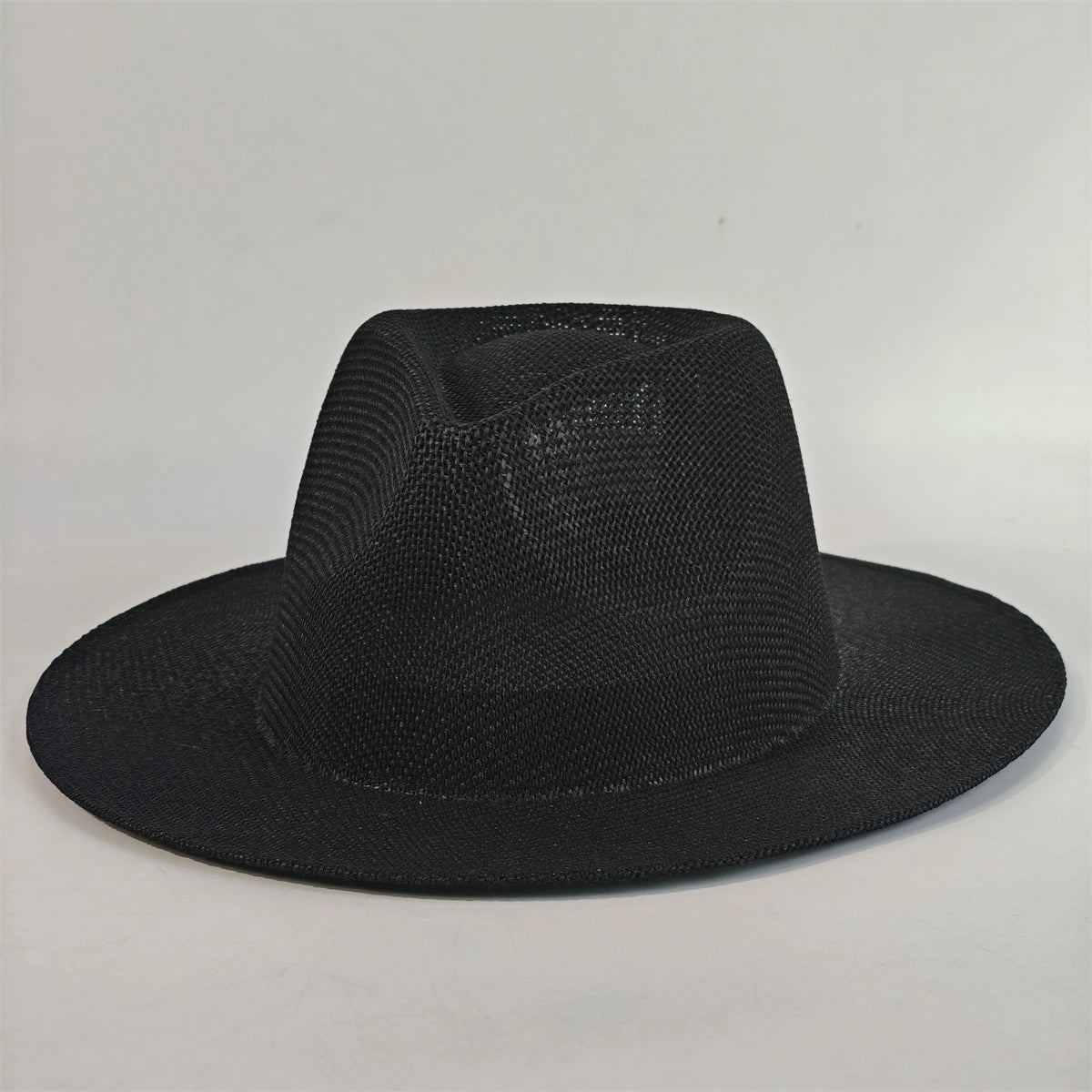 2026 New Hat Panama Straw Hat British Top Hat Men's and Women's Foldable Sun Shading Beach Hat Sun Protection hat