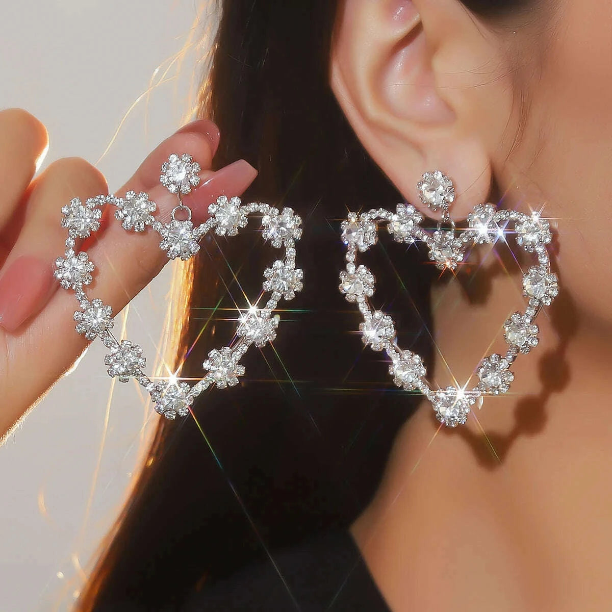 silver-rhinestones-earrings-for-women-sparkly-long-linear-dangle-earrings-dangle-tassels-statement-earrings-bridal-weddingkimlud-womens-fashion-34624757