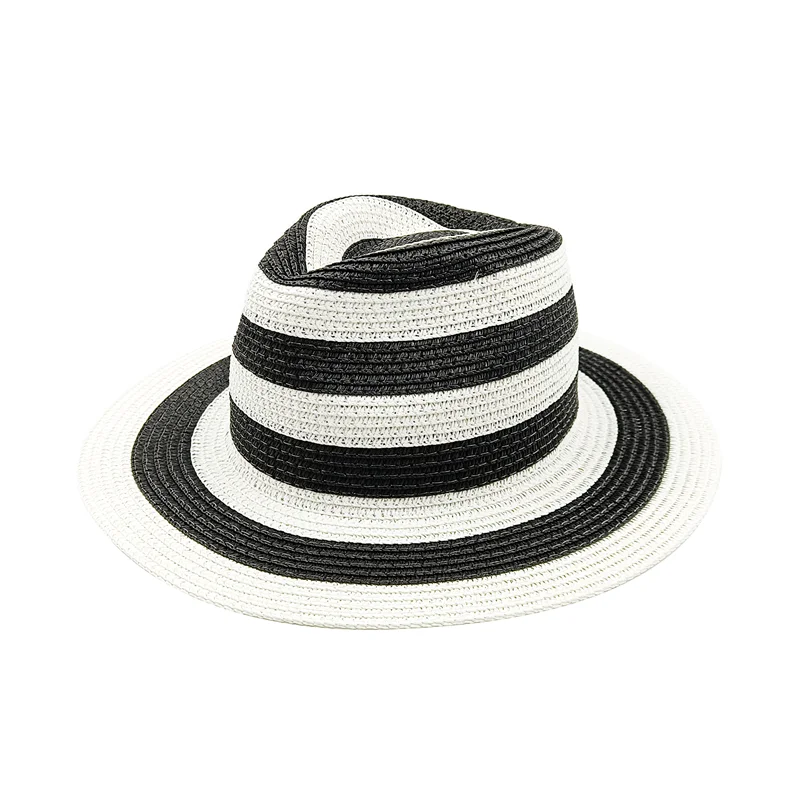 KIMLUD, Rainbow Hat Women's Colorful Big Eave Straw Hat Summer Sunscreen Sunshade Hat Tourism Sun Hat Beach Hat Wholesale, 17 / 56-58cm / CHINA, KIMLUD Womens Clothes