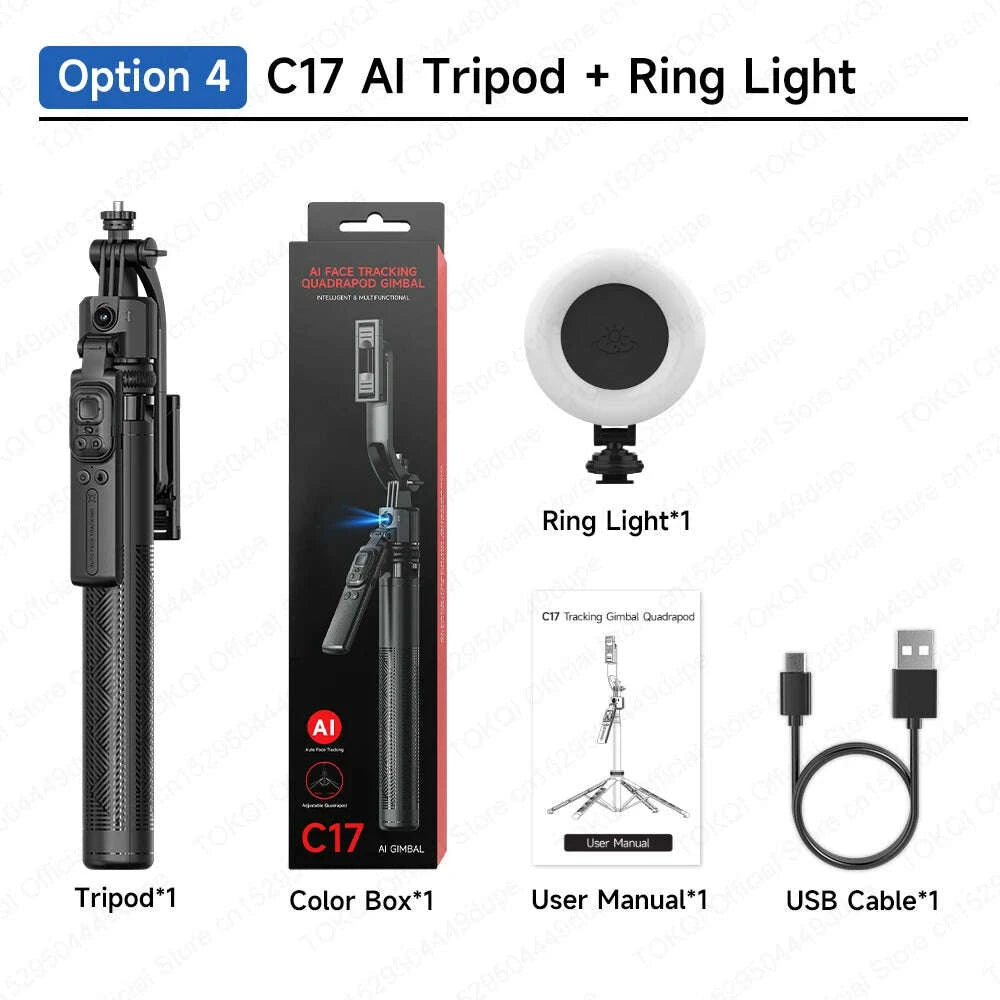 tokqi-c17-ai-tracking-gimbal-cellphone-stand-extension-rod-selfie-stick-tripod-360°-auto-rotate-for-smartphones-shooting-vlogkimludkimlud-35562870