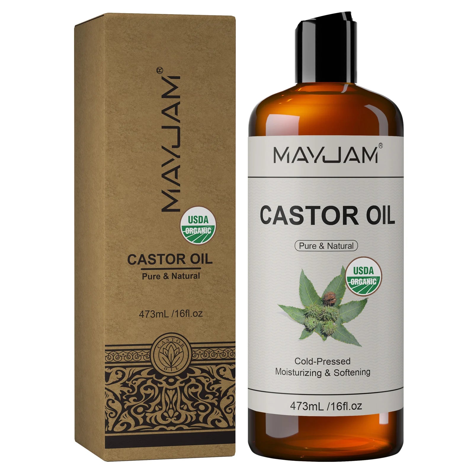 Argan Oil Organic Blend Massage Oil — Amber | KIMLUD