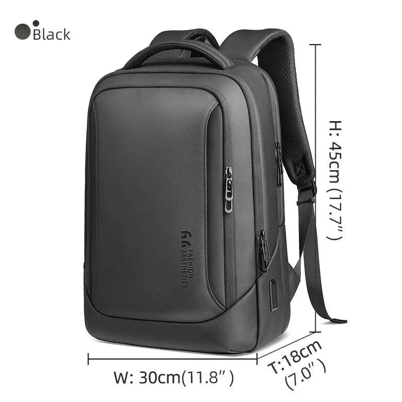 KIMLUD, HK Men's Designer Laptop Bag Waterproof School Bags for College Boys Male Business Sports Travel Backpack Men With USB Charging, KIMLUD Womens Clothes
