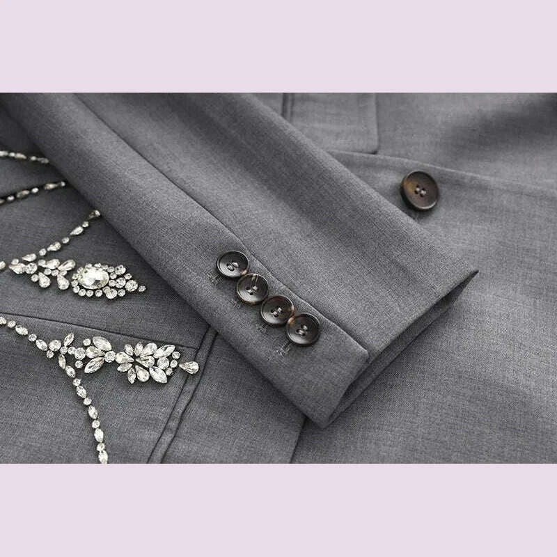 gray-blazer-handmade-crystal-inlaid-diamond-long-blazer-dress-jacket-double-breasted-button-blazer-suit-outfit-women-kimlud-kimlud-33910608