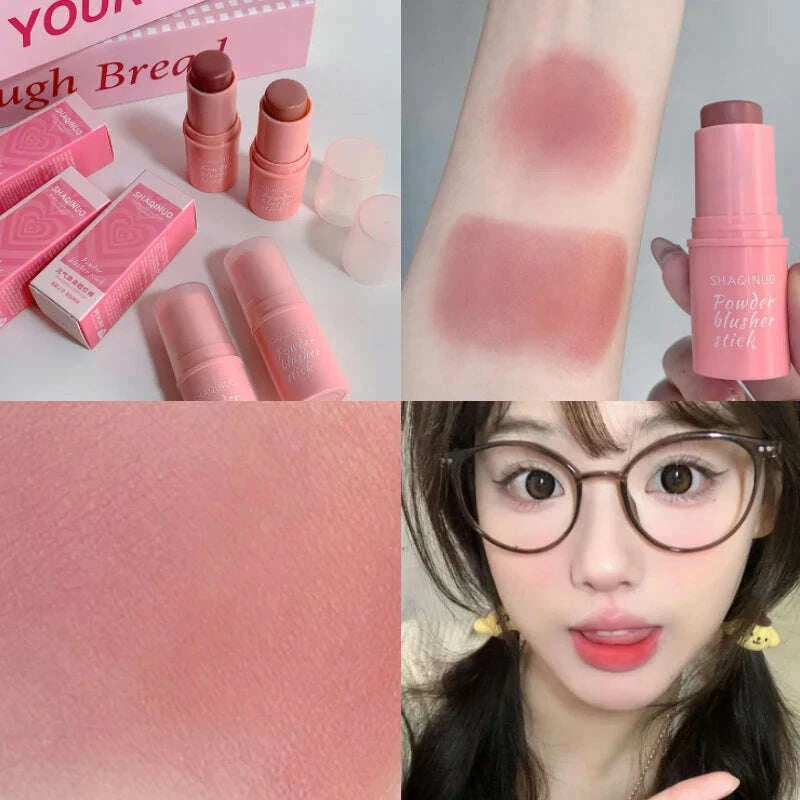 shaqinuo-energizing-blush-stick---natural-matte-finish-creamy-texture-easy-to-blend-for-a-youthful-glow-kimlud-kimlud-33921943