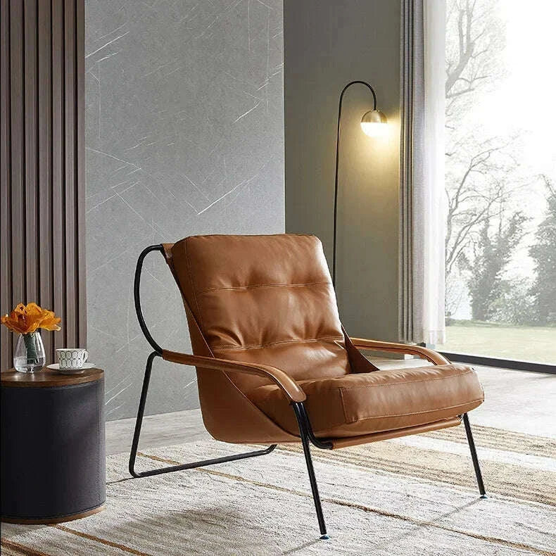 a-italian-design-living-room-chair-modern-metal-iron-saddle-leather-armchair-hotel-bedroom-leisure-lounge-chairkimlud-womens-fashion-34603841