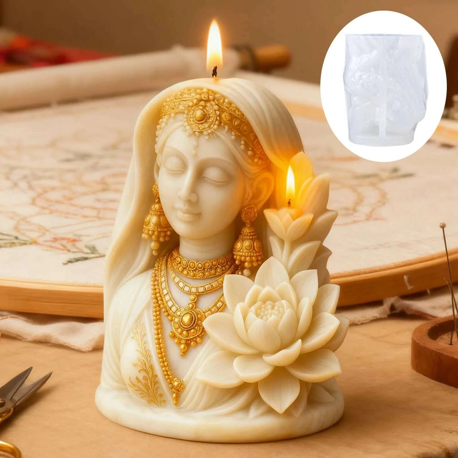 lotus-goddess-3d-silicone-candle-mold-flexible-non-stick-easy-to-demold-reusable-and-with-clear-detailskimludkimlud-35576718