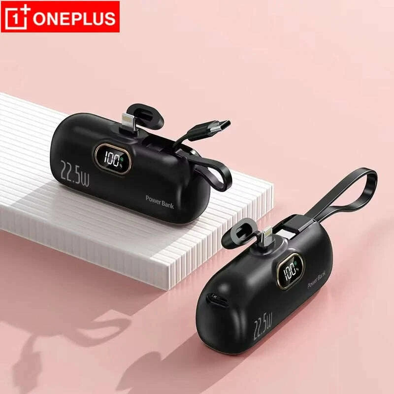 oneplus-10000mah-portable-power-bank-2--in-1-fast-charger-lightweight-high-capacity-pocket-power-bank-for-iphone-huawei-samsungkimlud-womens-fashion-34601910